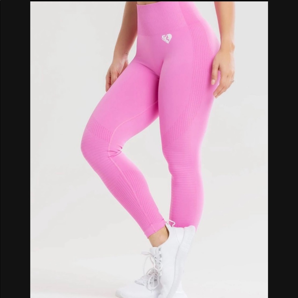 Women’s best power seamless leggings brand new pink size small